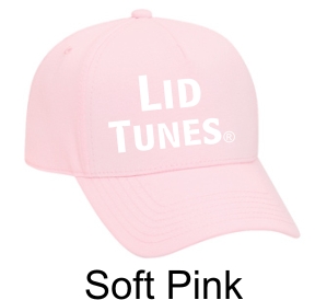 Lid Tunes Soft Pink Hat